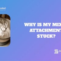 mixer attachment stuck