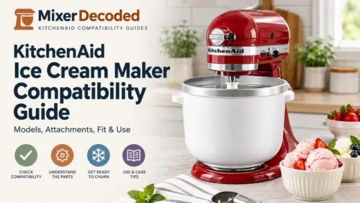 KitchenAid ice cream maker attachment