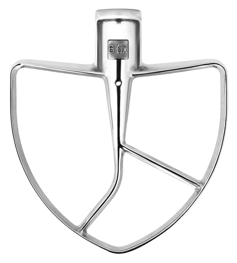 Stainless steel KitchenAid flat beater