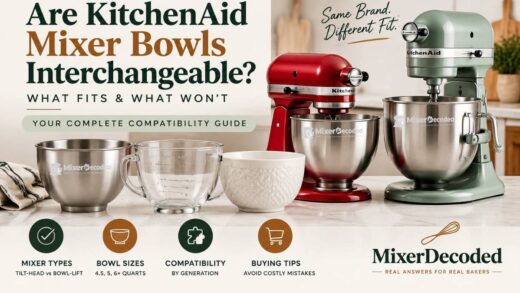 are KitchenAid mixer bowls interchangeable