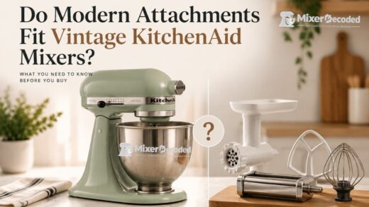 do modern attachments fit vintage KitchenAid mixers