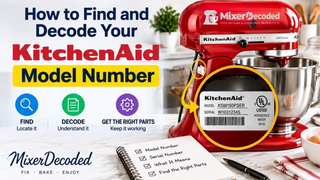 kitchenAid model number
