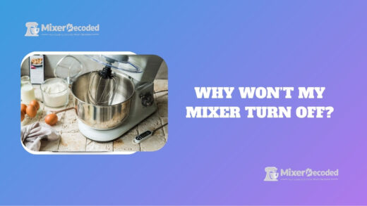 mixer turn off
