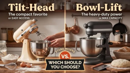 Tilt-Head vs Bowl-Lift Stand Mixers